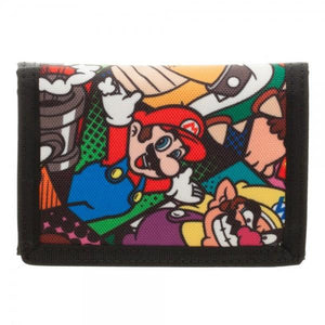 Nintendo Super Mario Velcro Wallet - NintendoStore